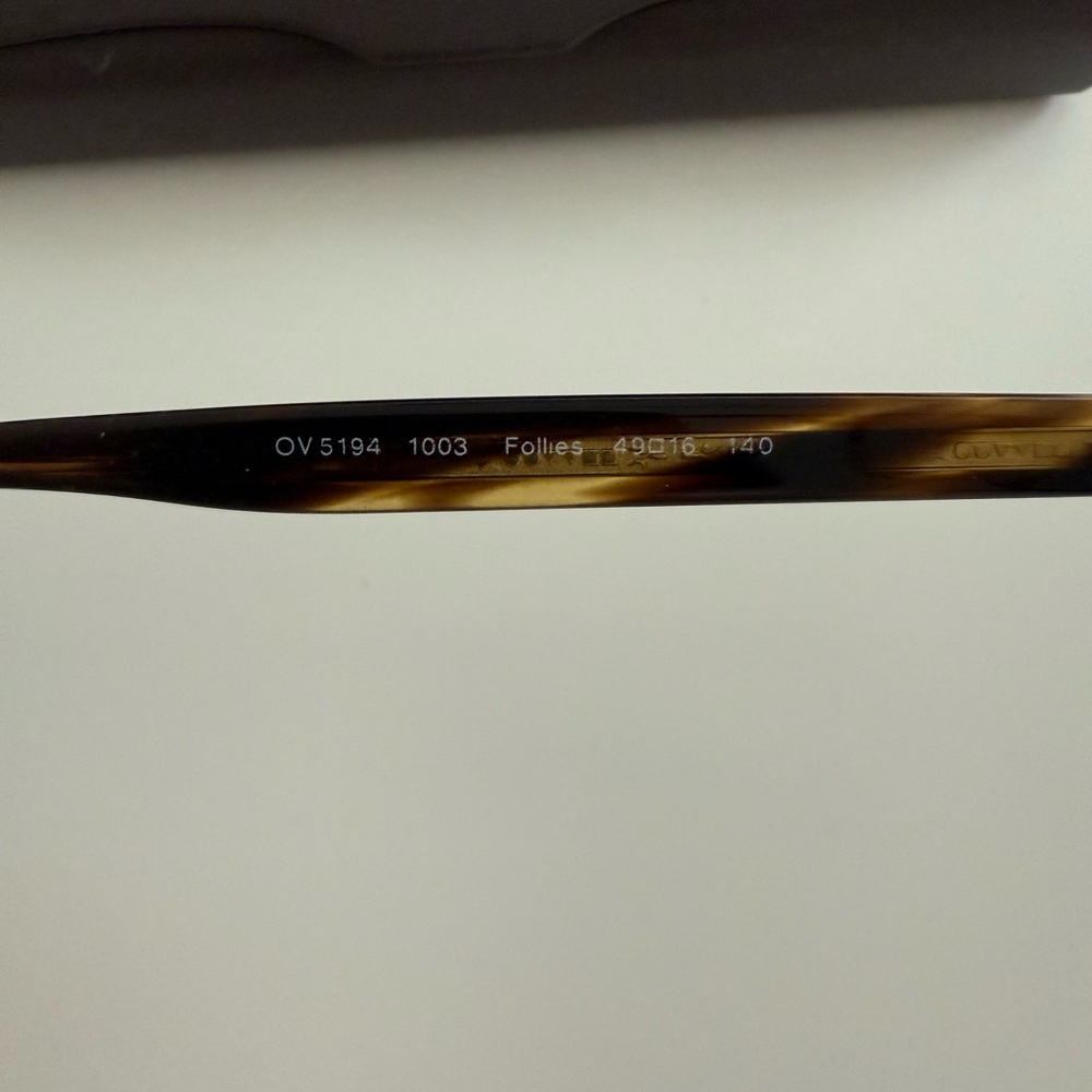 NWOT Oliver Peoples Tortoise Shell Glasses - Picture 3 of 8